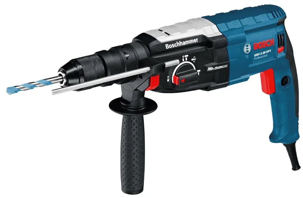 Прямий перфоратор Bosch GBH 2-28 DFV електричний мережевий перфоратор перфоратор ударний електричний, фото 1