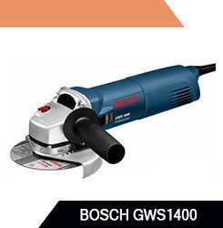 УШМ болгарка BOSCH GWS1400 • Діаметр 125 мм • 1,4 кВт • 11000 об/хв • Польща - європейська якість збірки, фото 1