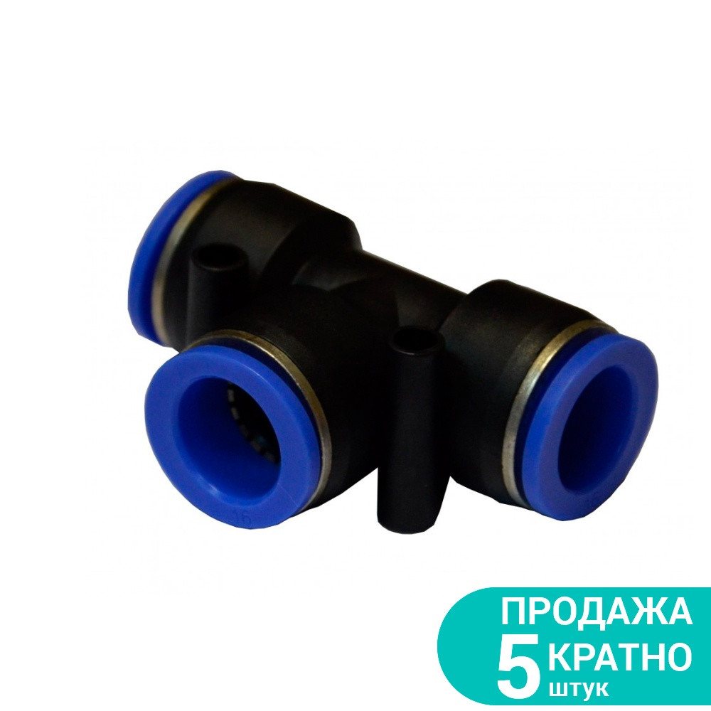 З'єднання цангові (T-подібне) Ø8×6мм SIGMA (7026321), фото 1