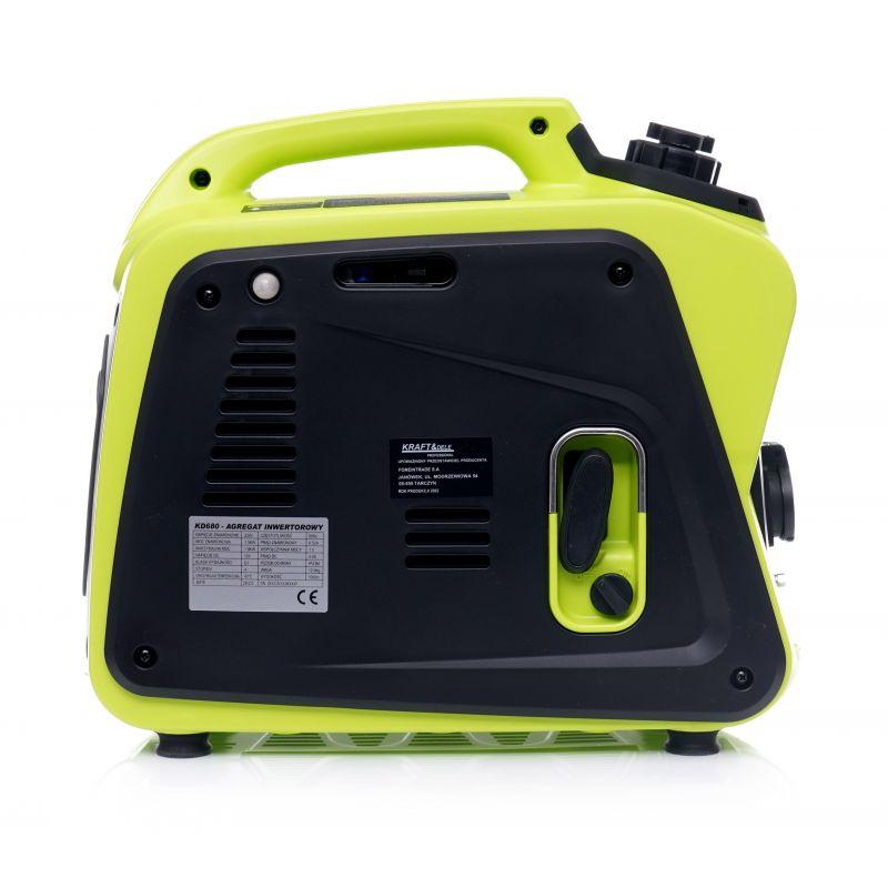 Генератор бензиновий для дому інверторний 12V , 230V Kraft&Dele KD680 бензогенератор інверторний, фото 1