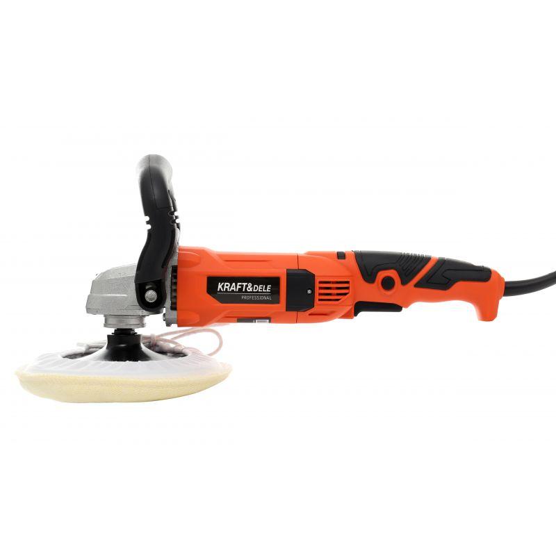 Полірувальна машина для лакофарбового покриття 2600W, 230 В Kraft&Dele KD1726 полірувальна машина, фото 1