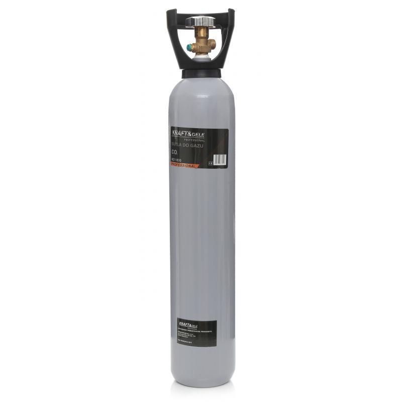 Газовий балон для технічного CO2, 8 л Kraft&Dele KD1830 балон газовий, фото 1