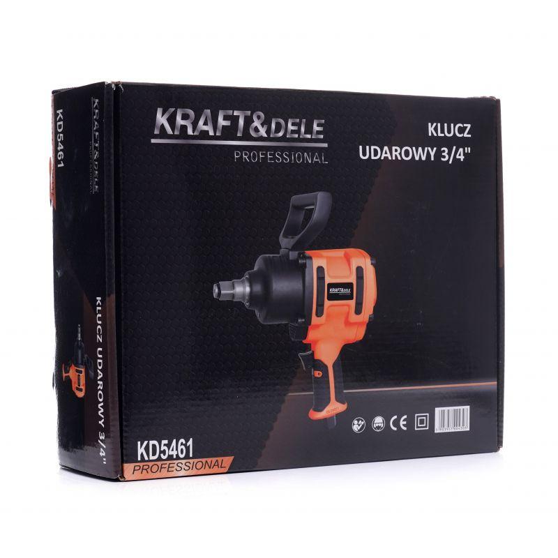 Пневмогайковерт 3/4" Kraft Dele KD5461 гайковерт пневматичний 2450 Нм, фото 1