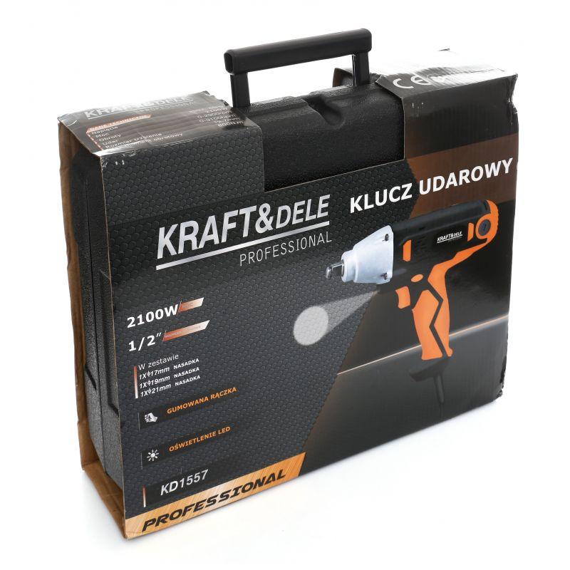 Електрогайковерт 2100 Вт 800 Нм 1/2" Kraft&Dele KD1557 гайковерти мережа 220в, фото 1