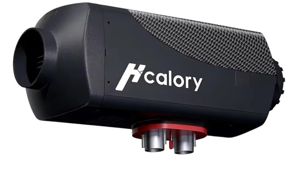 Масляний обігрівач Hcalory 8 кВт 12В-15В з РК-дисплеєм та дистанційним керуванням для гаража складу та будинку, фото 1