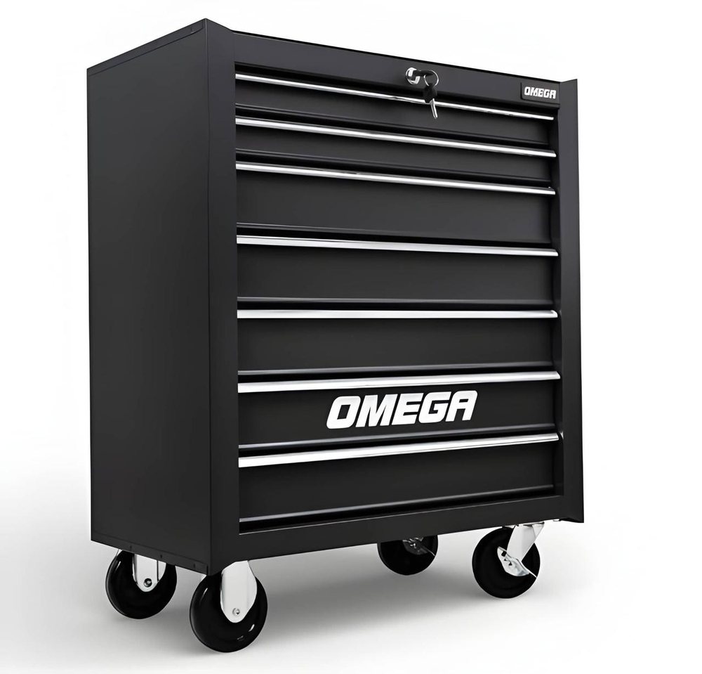 Шафа для інструментів мобільна Omega 7 шухляд шафа інструментальна для сто гаражна шафа для інструментів, фото 1