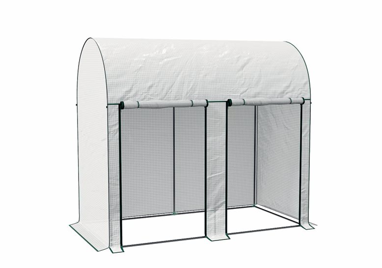 Садова арочна теплиця Helper HP‑1133 140 г/м² 200x100x178 для приватного будинку, фото 1
