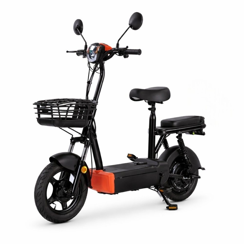 Акумуляторний велоскутер (48 В/12 Аг / 400 Вт / 2.5х10) E-Motion Drive велоскутер електричний для міста електроскутер, фото 1