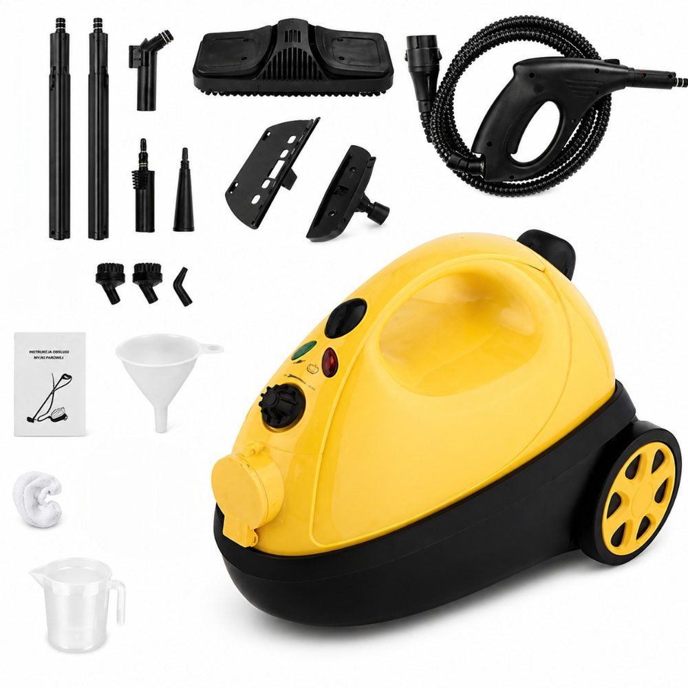 Пароочисник 1.2л 1800Вт CleanVap ручний пароочисник для підлоги пароочисник для дому, фото 1