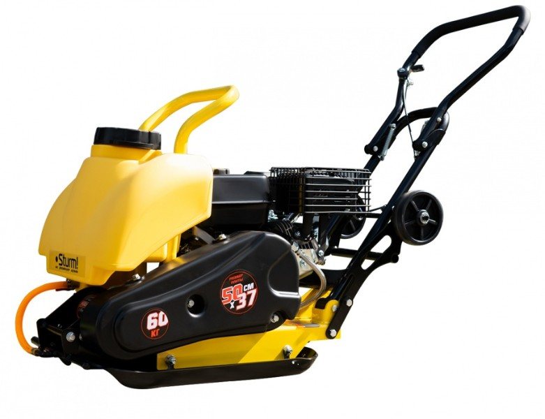 Віброплита для ремонтних робіт Sturm PC8806DKW 6.5 к.с. віброплита з колесами для транспортування, фото 1