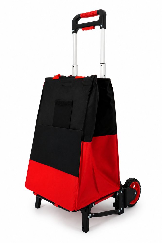 Візок з сумкою Helper HP - 1198 60 кг 43,6 × 37,6 × 100 см візок з сумкою для покупок на колесиках з телескопічною ручкою, фото 1