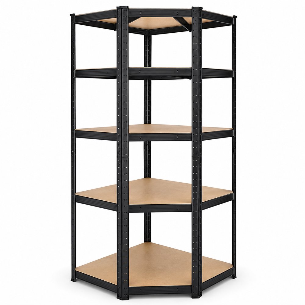Складський кутовий стелаж 180×90×40 см до 875 кг RackPoint стелаж для зберігання речей, фото 1