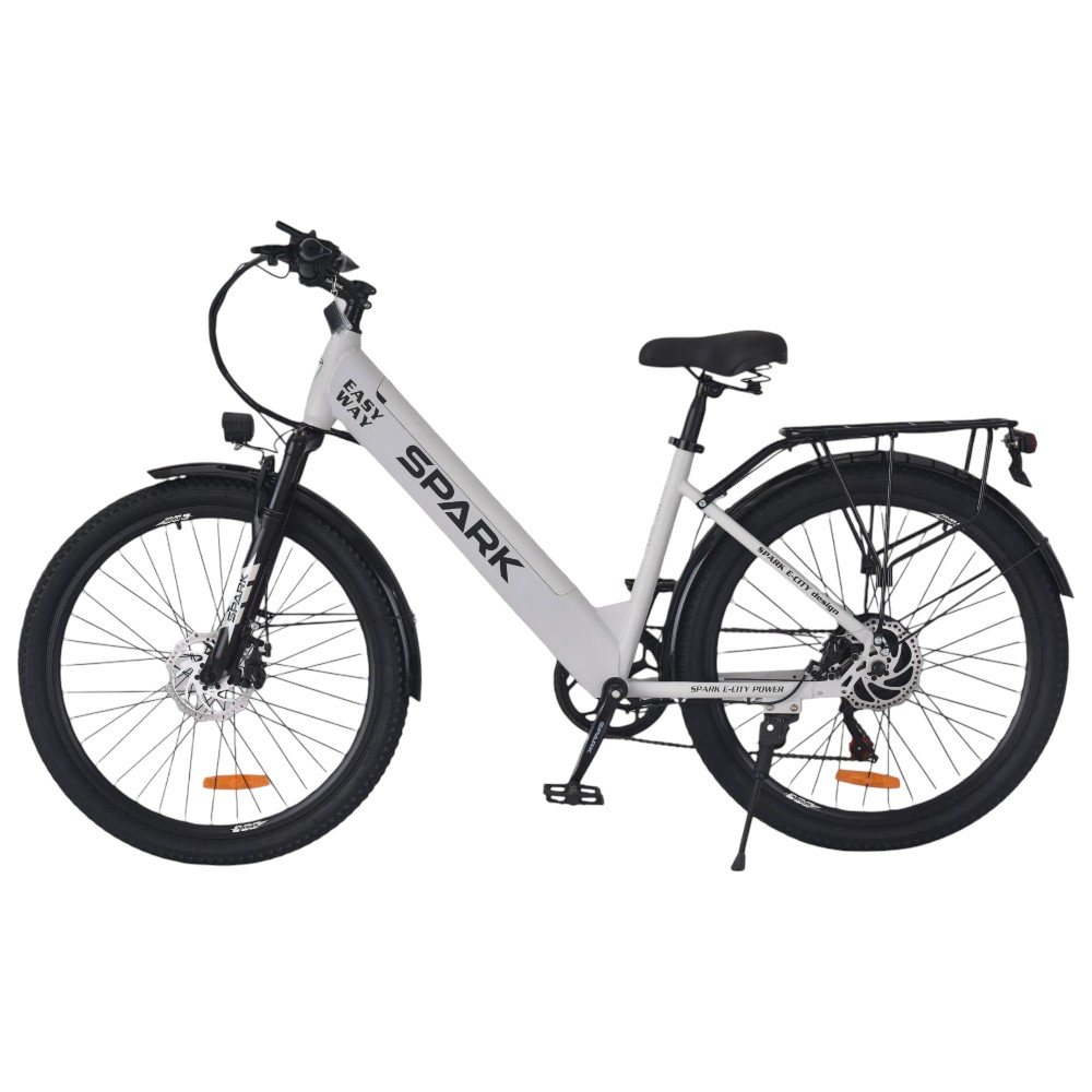 Велосипед з електромотором SPARK E-CITY EASY WAY 26" 48V 500W 12,5Ah електровелосипед для дачі, фото 1