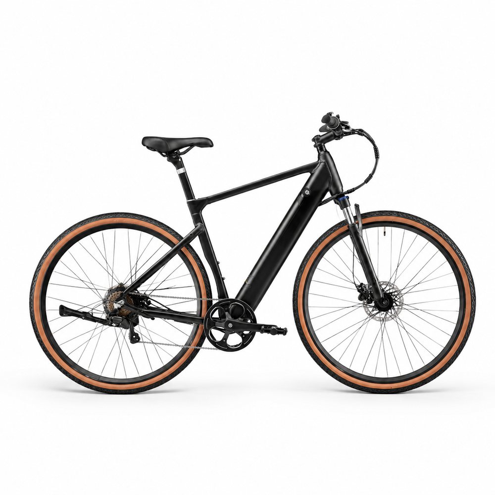 Велосипед з електромотором рама алюмінь 17" колеса 29" 48V/500W/12,8Ah RAVENTO гірський велосипед з електроприводом, фото 1