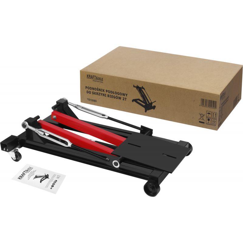 Домкрат для коробки передач 2T KRAFT&DELE KD12683 підйомник для коробки передач гідравлічний, фото 1