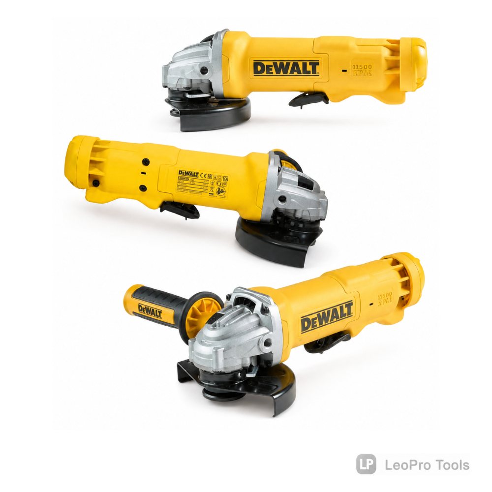 Кутова шліфувальна машина (болгарка) DEWALT (1200 Вт, диск 125мм, 11500 об/хв), фото 1