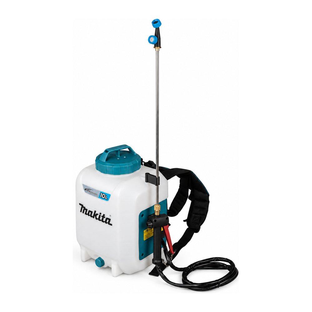 Обприскувач акумуляторний Makita DUS108Z (10 л, 5 бар, 5.2 кг, LXT, без акумуляторів та зарядного пристрою), фото 1