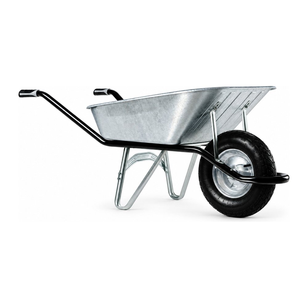 Тачка садова Haemmerlin Cargo Excellium 100 л, оцинкована, фото 1
