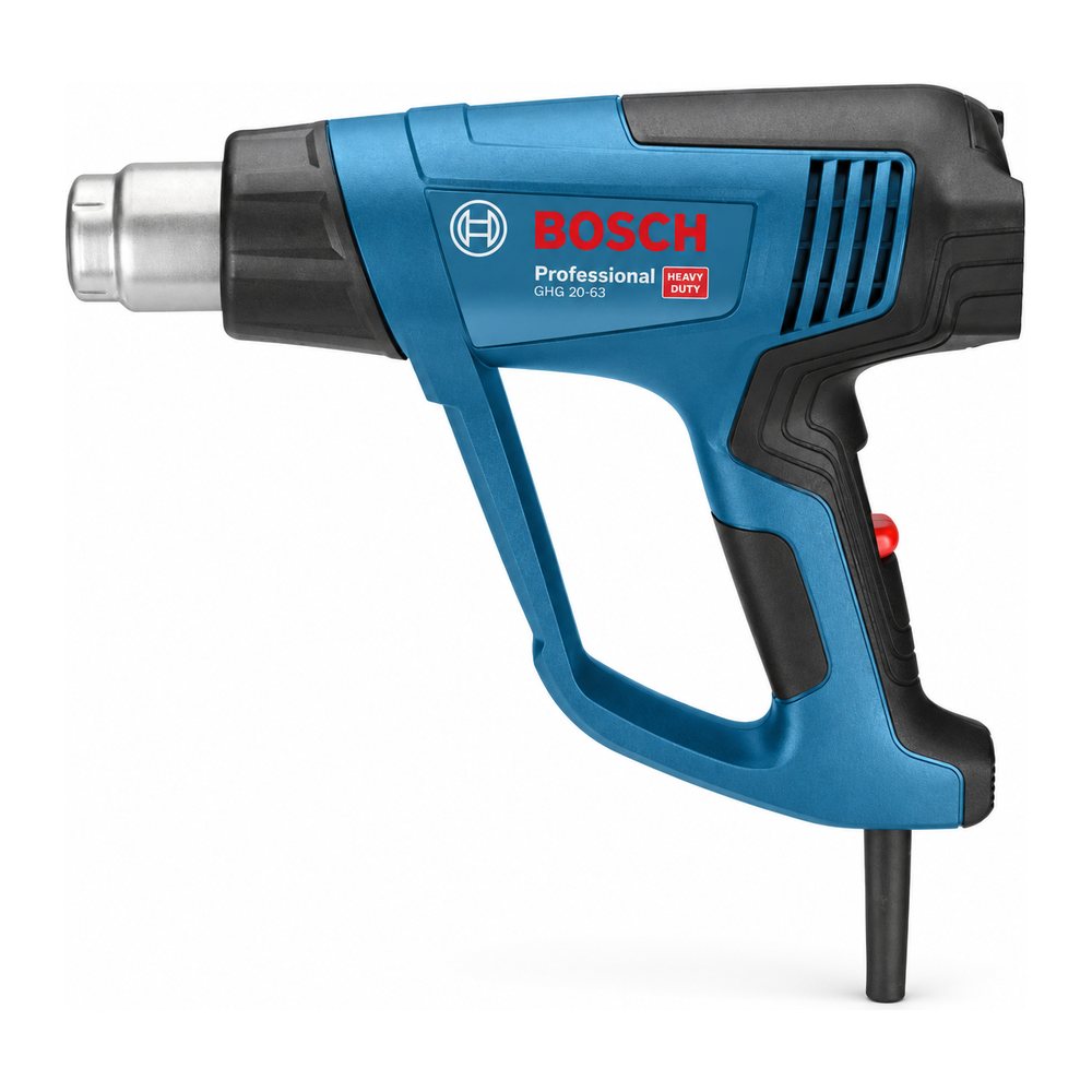 Фен будівельний Bosch GHG 20-63, 2000 Вт, 50-630°C, поток повітря 150 -500л/м, 0.89 кг, фото 1