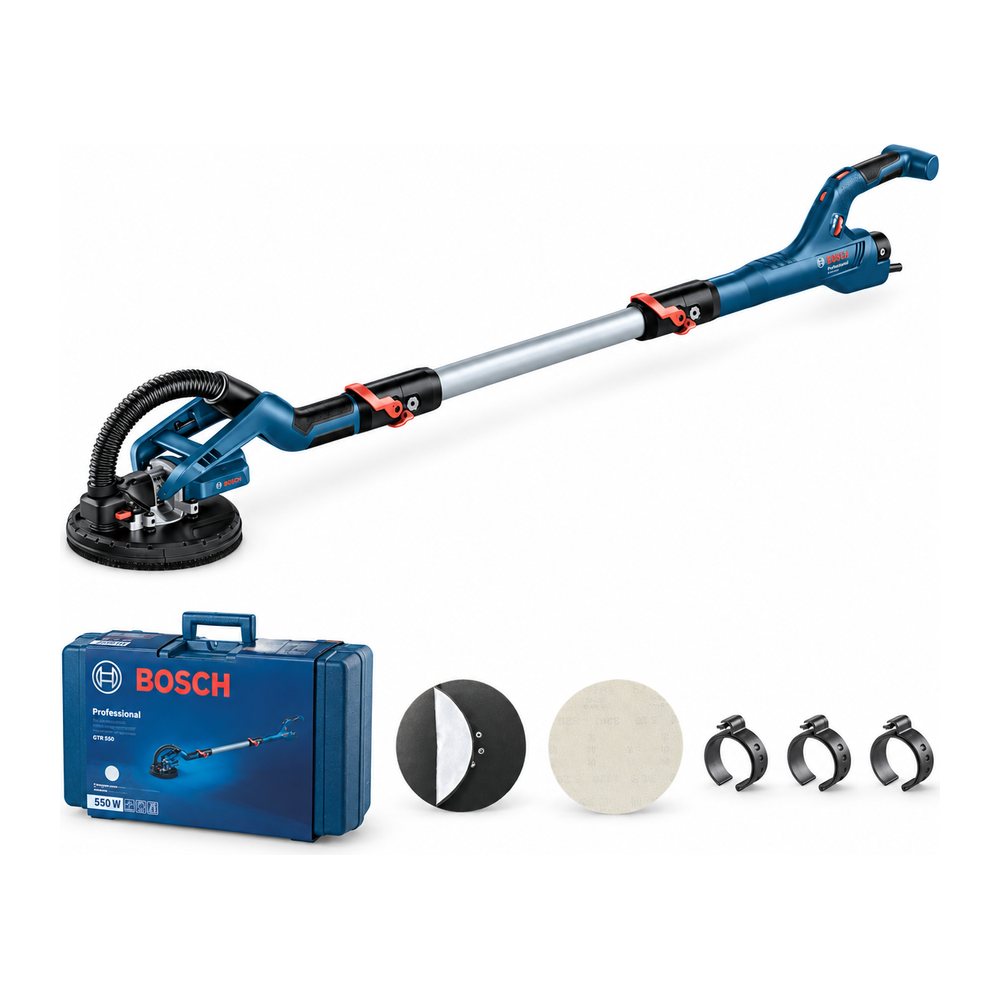 Шліфувальна машина для стін і стель Bosch Professional GTR 55-225 550 Вт 225 мм (06017D4000), фото 1