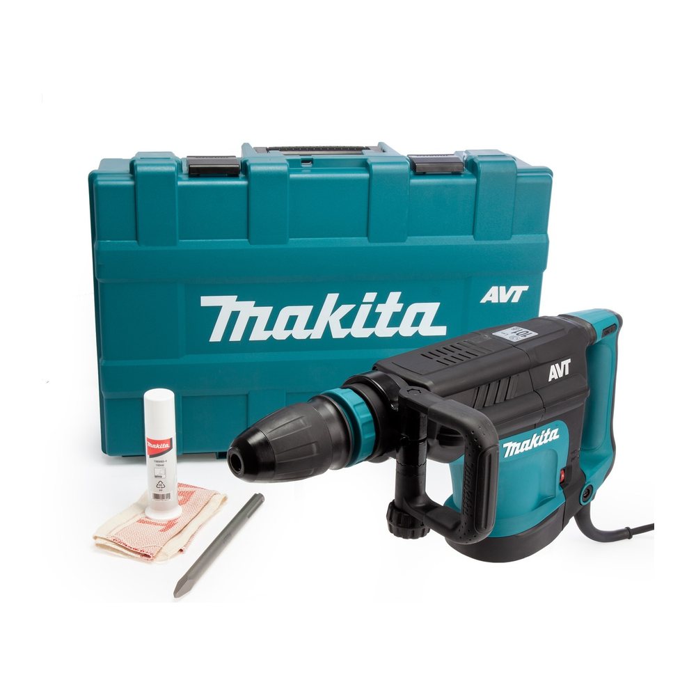 Молоток відбійний мережевий Makita HM1213C (18.6 Дж, 950-1900 хв-1, 1510 Вт, SDS-MAX, AVT, 10.8 кг), фото 1
