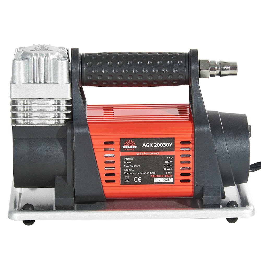 Автокомпресор Vitals Master AGK 20030Y, 12 В, 30 л/хв, сумка, фото 1