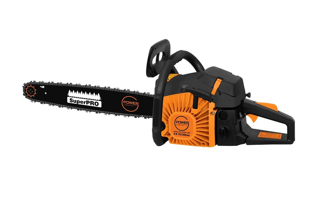 Бензопила Powercraft CS 5236hm, 52 см³, 3,6 кВт, шина 18″, фото 1