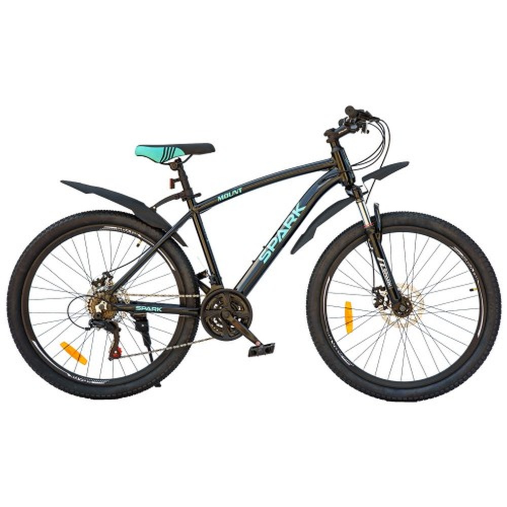 Велосипед SPARK MOUNT 26″, алюмінієва рама 17″, чорний, фото 1