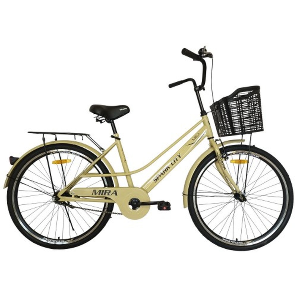 Міський велосипед SPARK CITY MIRA 26″, рама 17″, світло-бежевий, фото 1