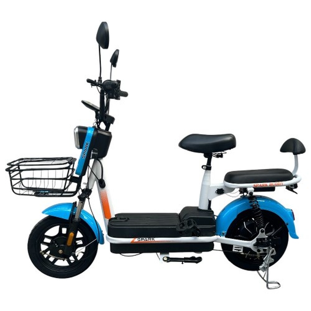 Електровелоскутер SPARK BUDDY, 500 Вт, 48 В 12 А·год, синій, фото 1