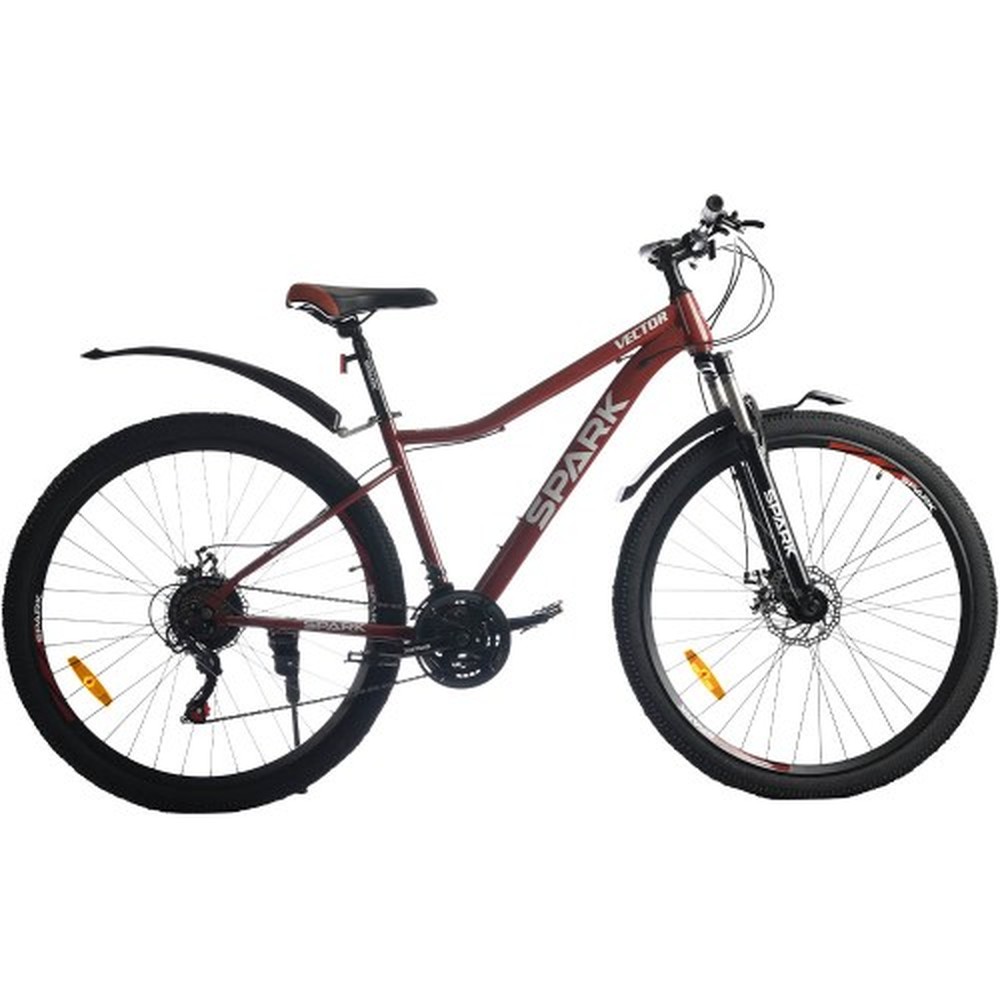 Гірський велосипед SPARK VECTOR 29″, рама 17″, коричневий, фото 1