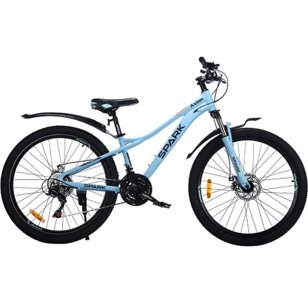 Велосипед SPARK AXION 26″, алюмінієва рама 13″, блакитний матовий, фото 1