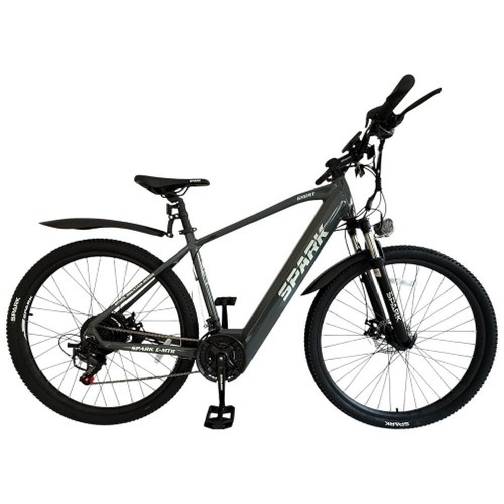 Електровелосипед SPARK E-MTB GHOST, рама 17″, графітовий, фото 1