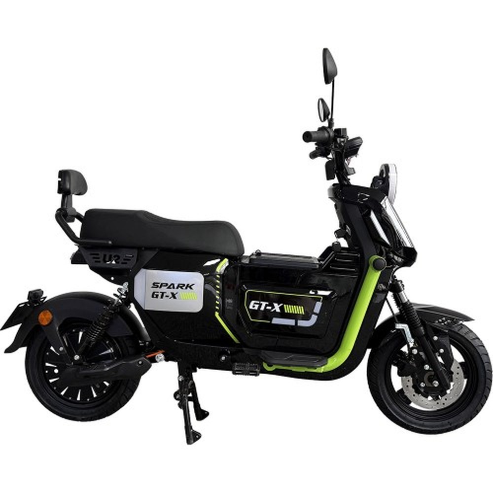 Електровелоскутер SPARK GT-X, 1500 Вт, LiFePO4 72 В 20 А·год, чорний, фото 1