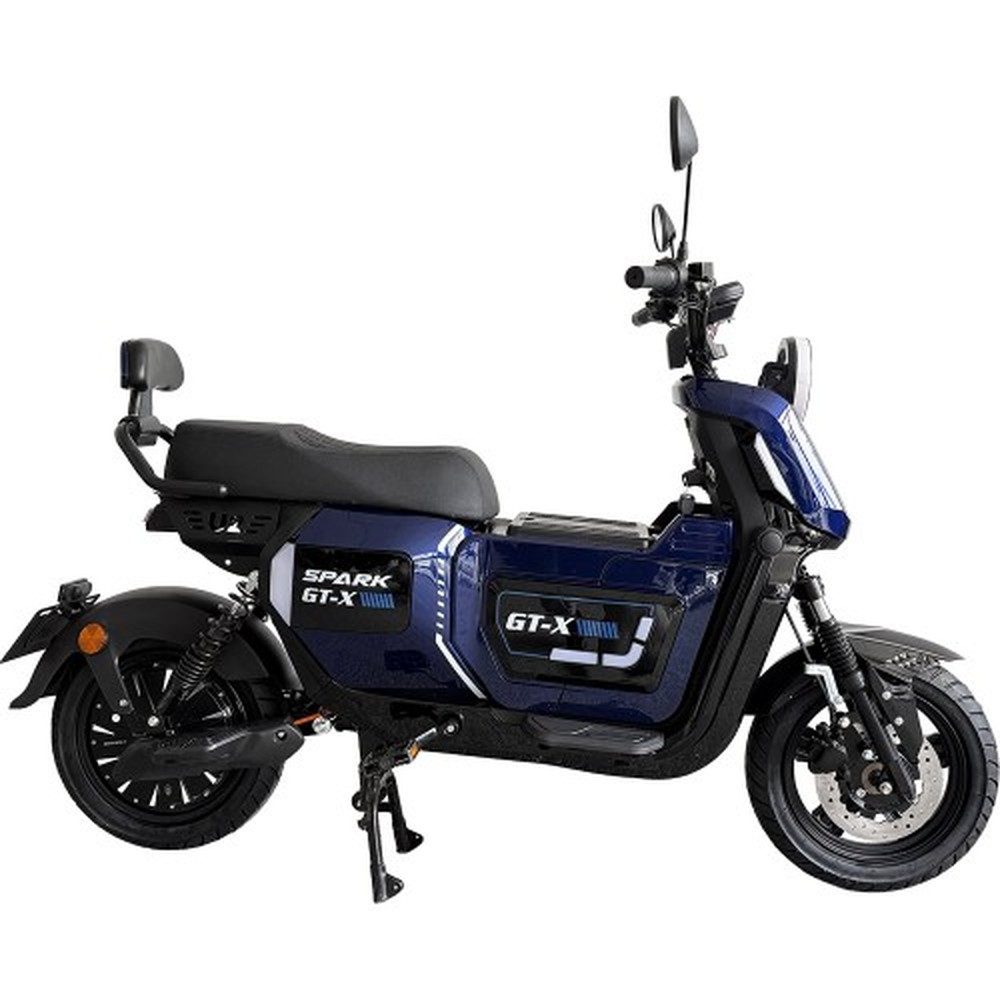 Електровелоскутер SPARK GT-X, 1500 Вт, LiFePO4 72 В 20 А·год, синій, фото 1
