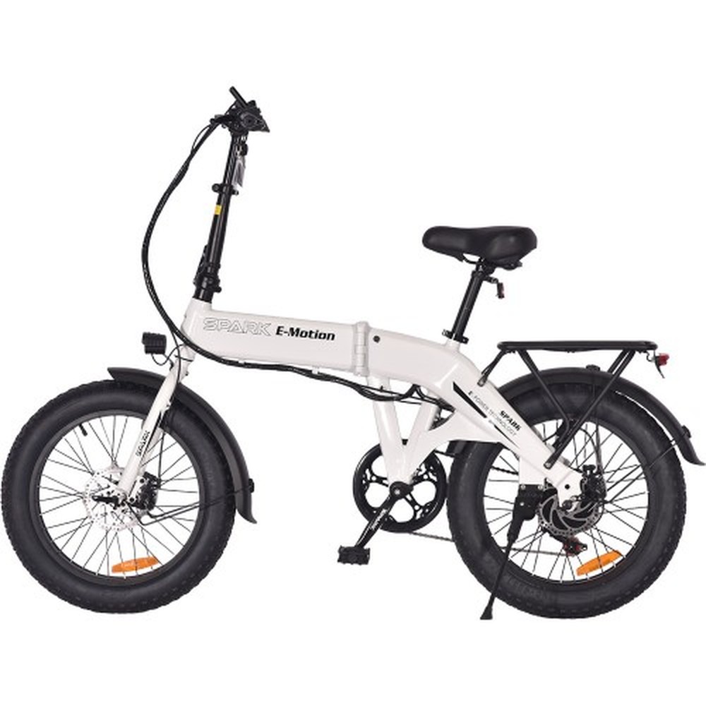 Електровелосипед SPARK E-Motion 20″, рама 16″, 750 Вт, білий, фото 1